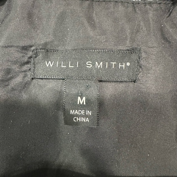 Will Smith Women's Black White & Blue Tweed Jacket - Picture 2 of 12